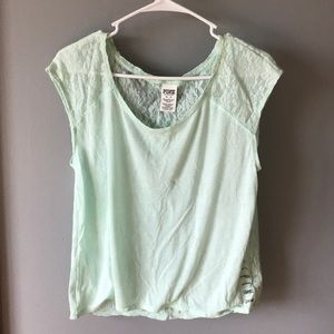 Victoria’s Secret PINK T-shirt with lace back